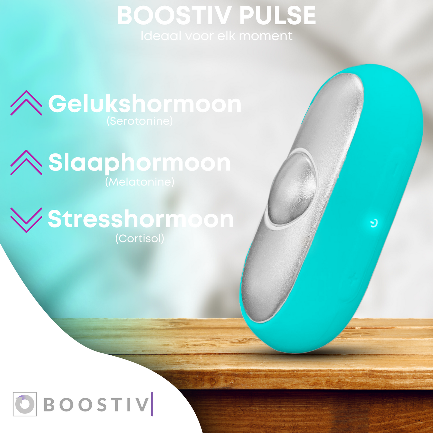Boostiv® Sleep & Focus - Bevordering melatonine en serotonine aanmaak - Frequentietherapie - Slaaphulp - Tegen Depressie