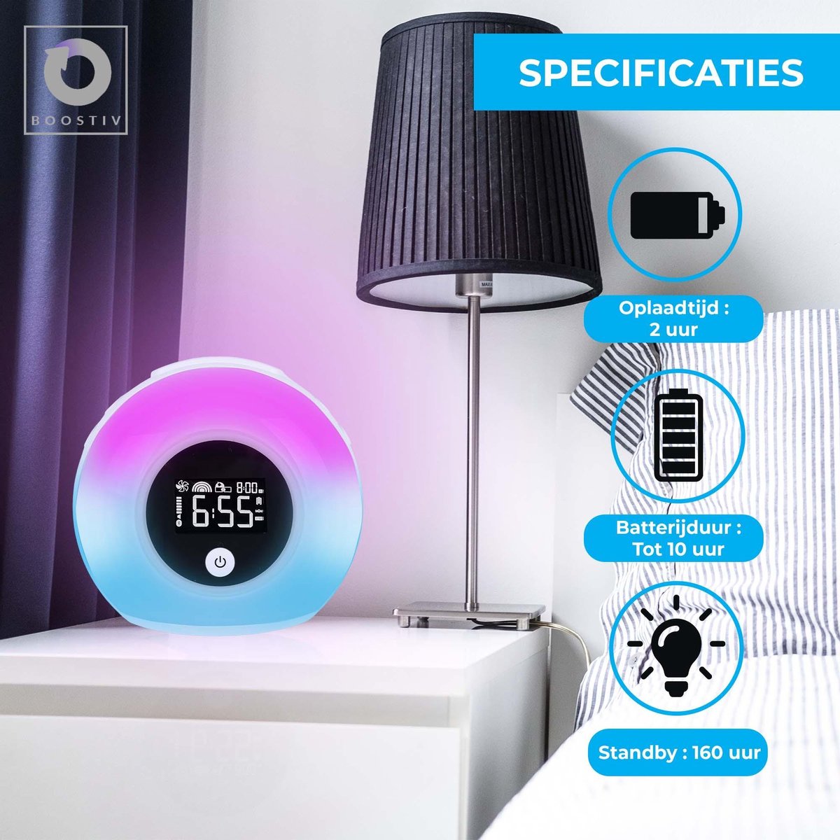 Boostiv Wake-up Light PRO