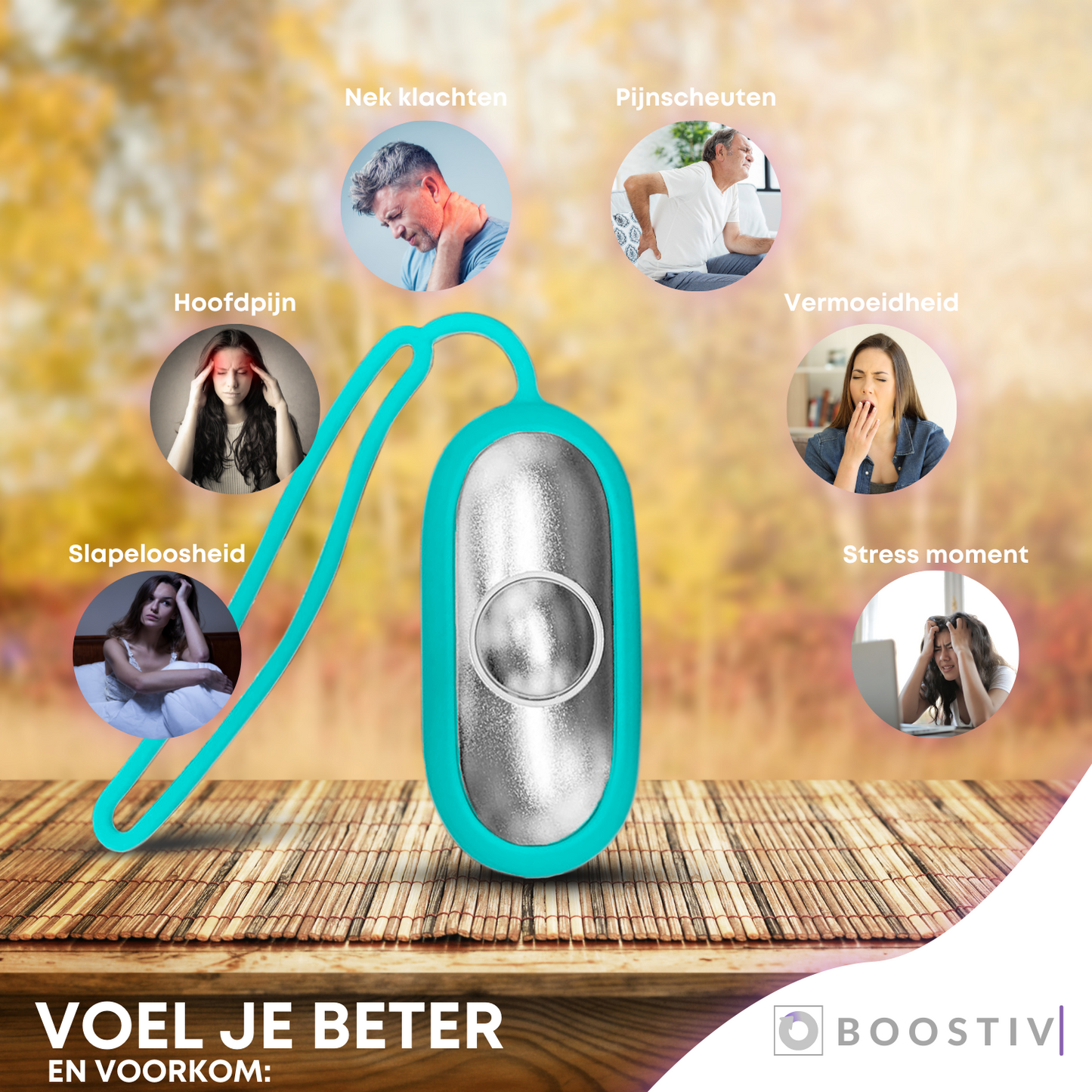Boostiv® Sleep & Focus - Bevordering melatonine en serotonine aanmaak - Frequentietherapie - Slaaphulp - Tegen Depressie