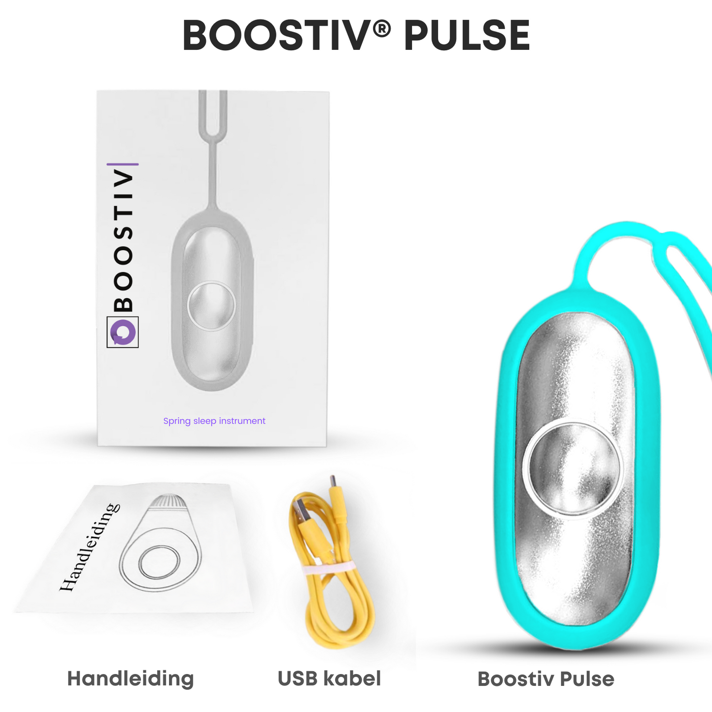 Boostiv® Sleep & Focus - Bevordering melatonine en serotonine aanmaak - Frequentietherapie - Slaaphulp - Tegen Depressie