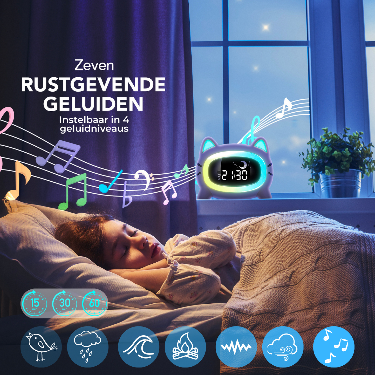 Boostiv Slaaptrainer - Kinderwekker