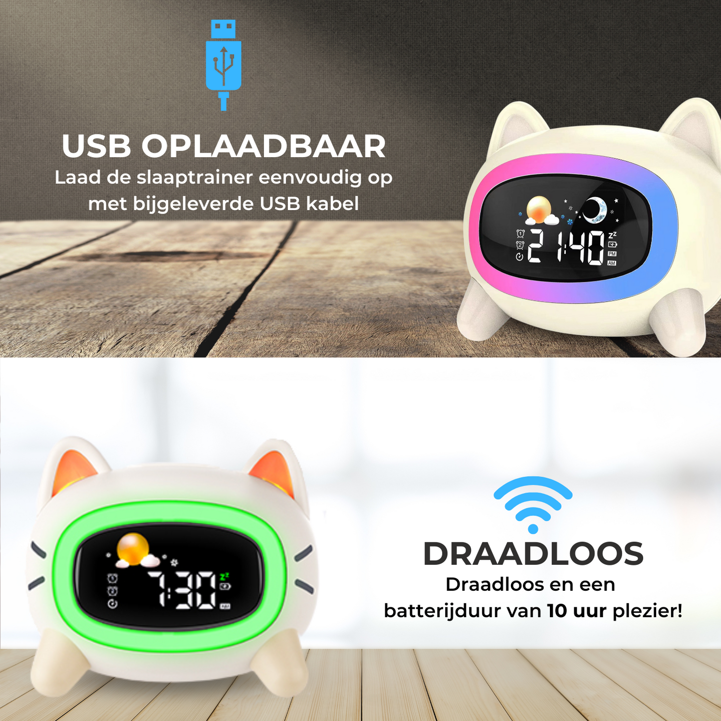 Boostiv Slaaptrainer - Kinderwekker