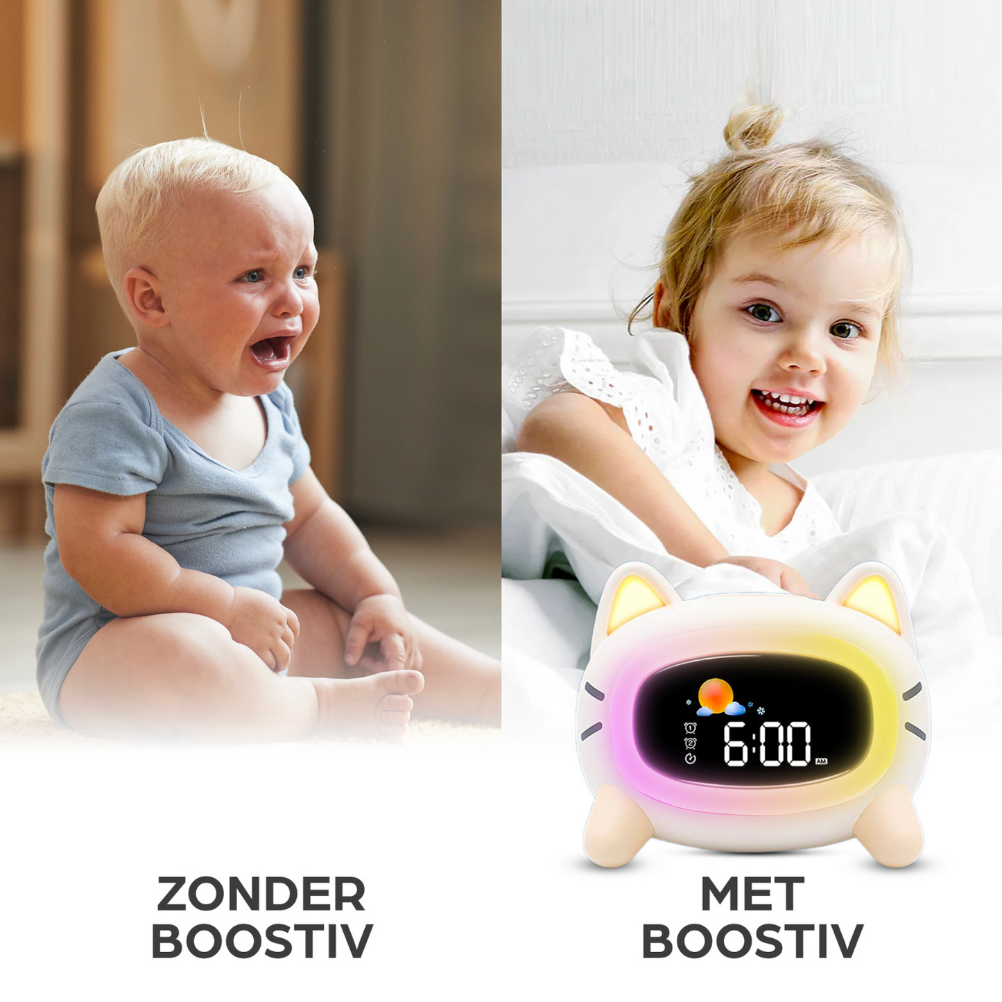 Boostiv Slaaptrainer - Kinderwekker