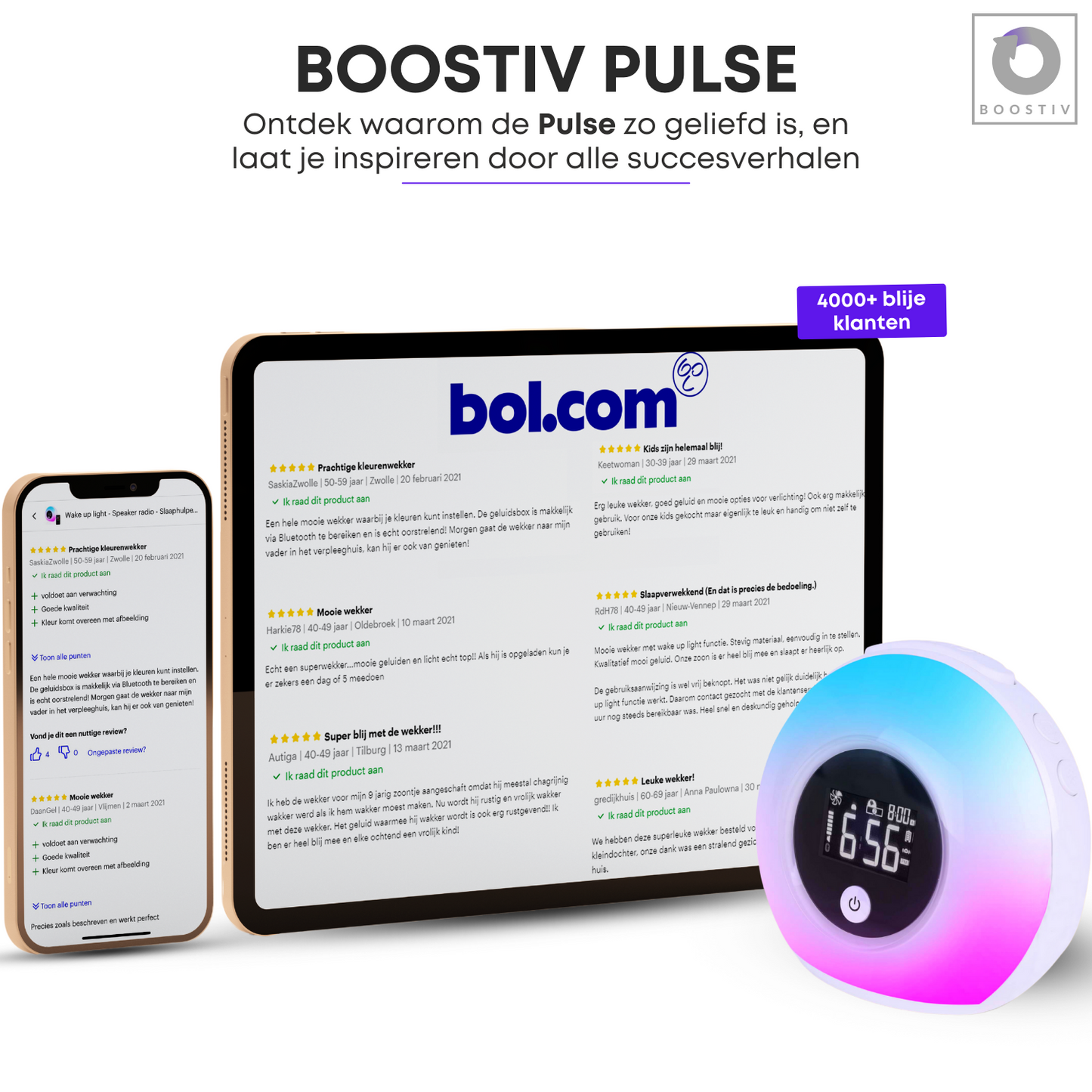 Boostiv Wake-up Light PRO