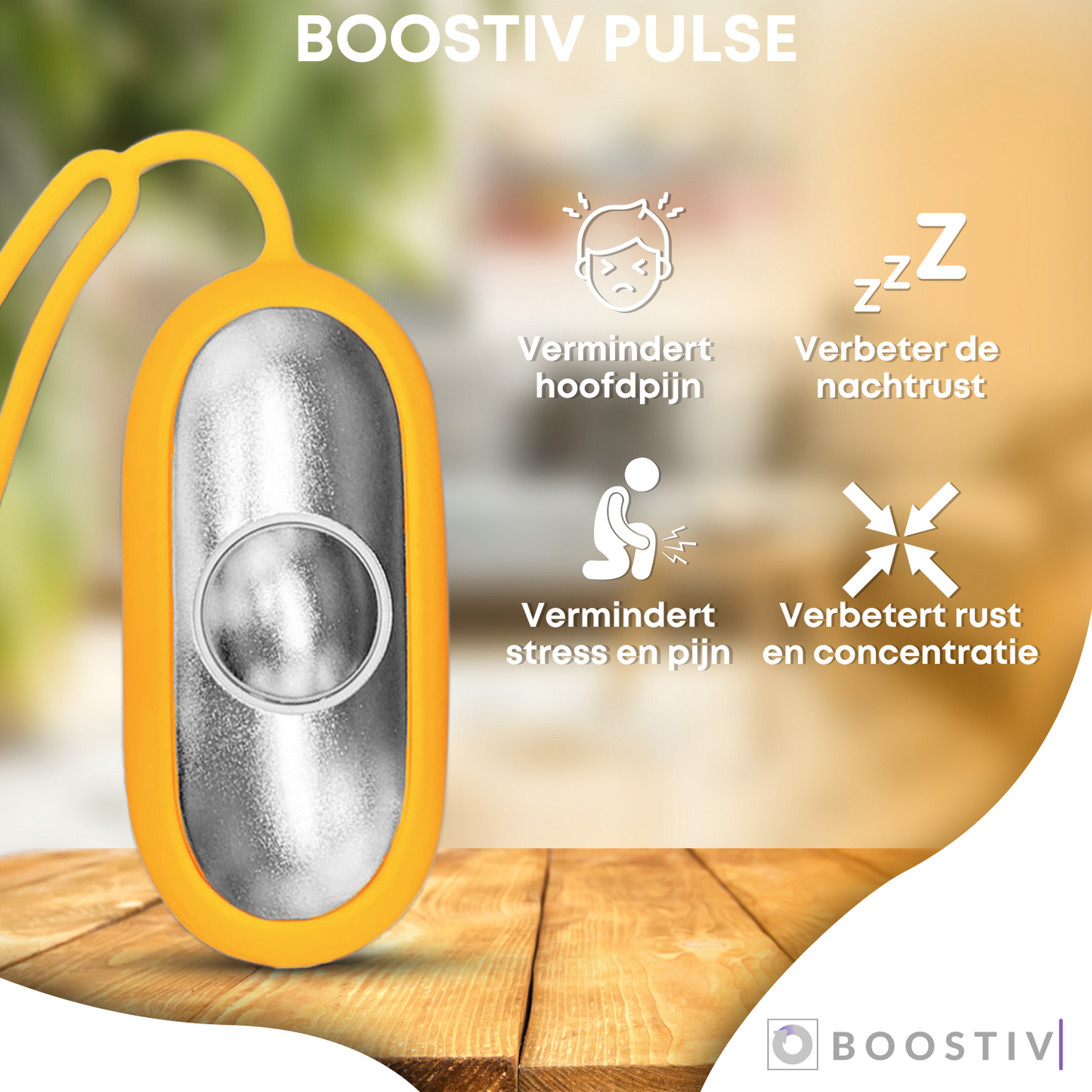 Boostiv® Sleep & Focus - Bevordering melatonine en serotonine aanmaak - Frequentietherapie - Slaaphulp - Tegen Depressie