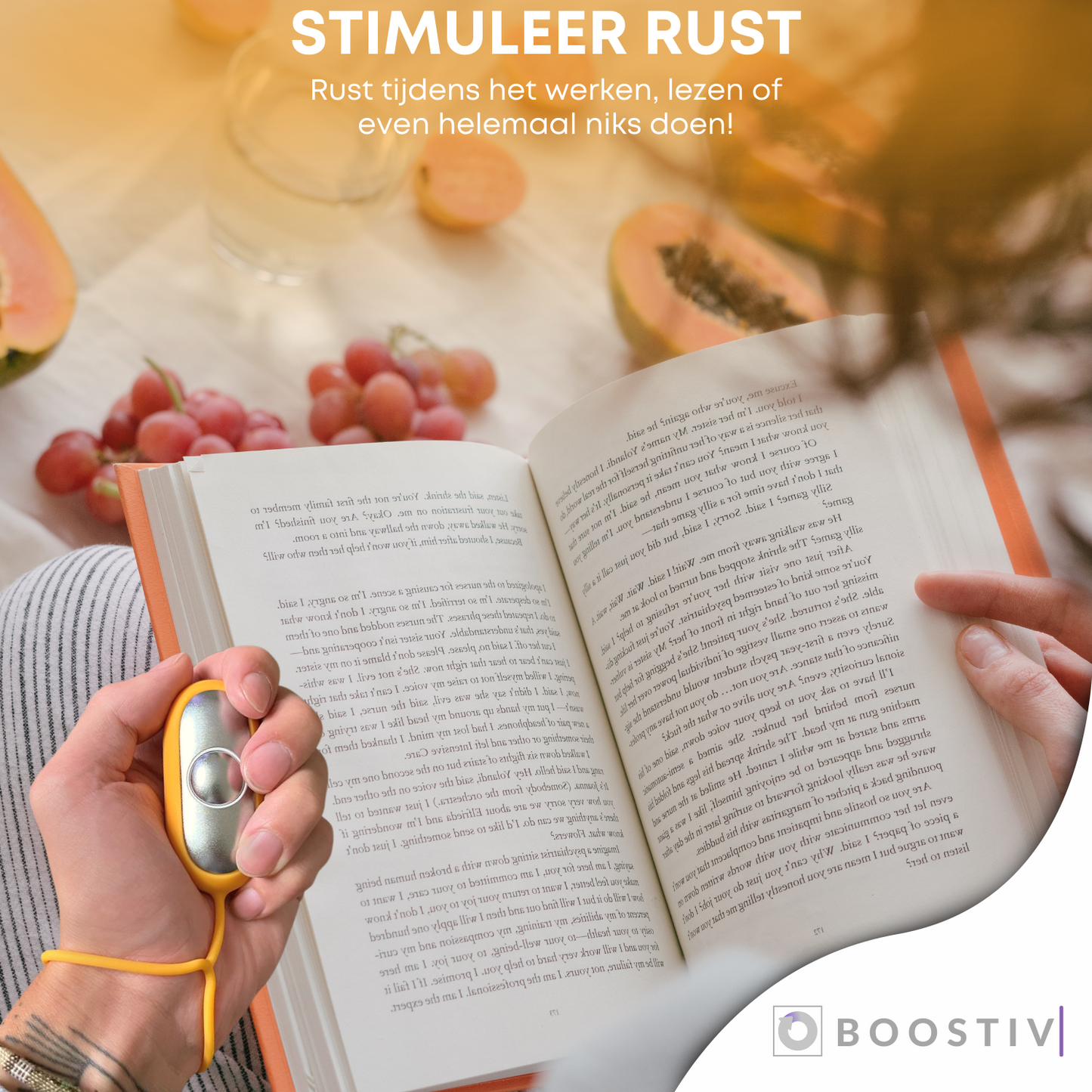 Boostiv® Sleep & Focus - Bevordering melatonine en serotonine aanmaak - Frequentietherapie - Slaaphulp - Tegen Depressie