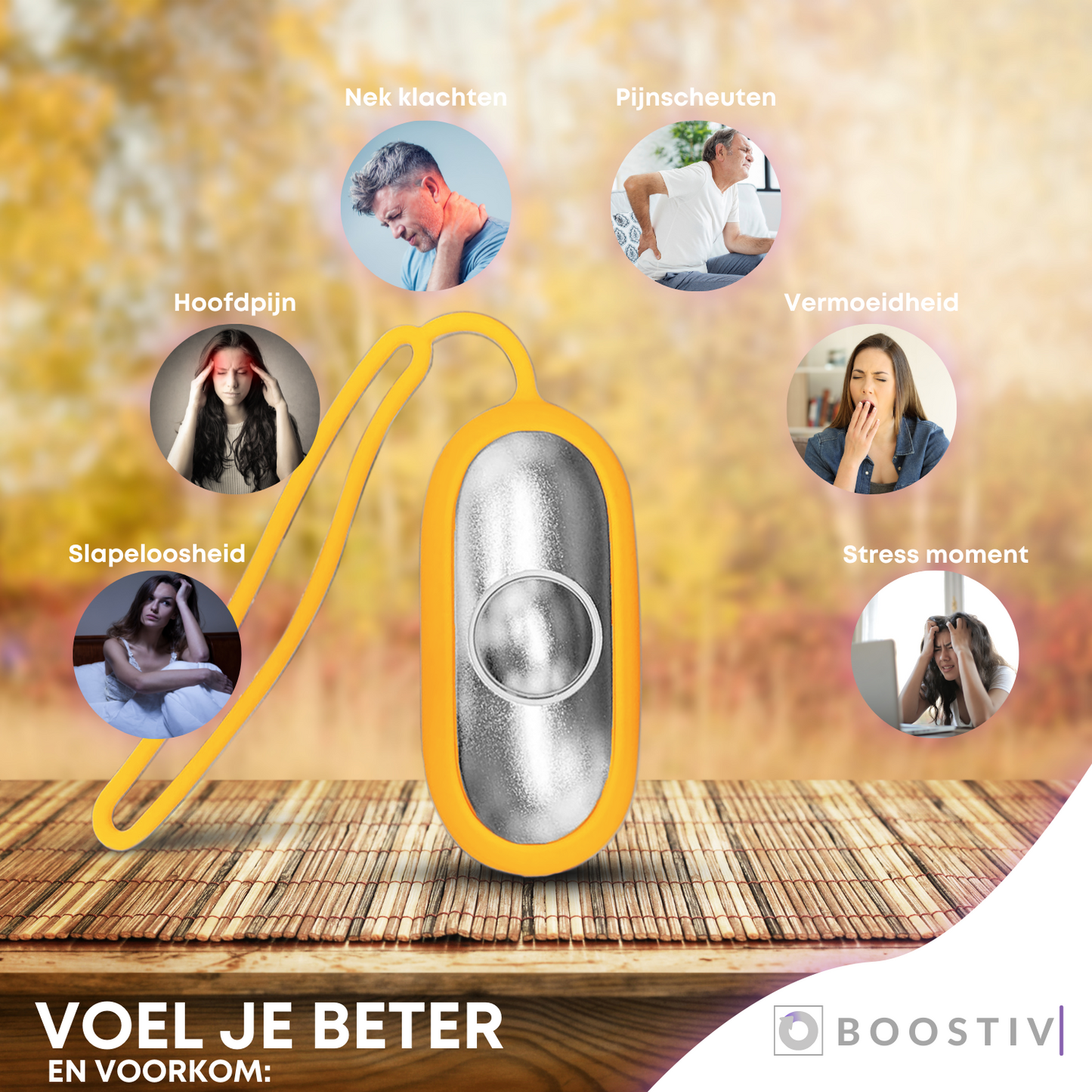 Boostiv® Sleep & Focus - Bevordering melatonine en serotonine aanmaak - Frequentietherapie - Slaaphulp - Tegen Depressie