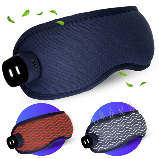 Boostiv Pulse Slaapmasker - Slaapmasker vrouwen - Pulse & verwarmend - Oogmasker slaap - Traagschuim slaapmasker