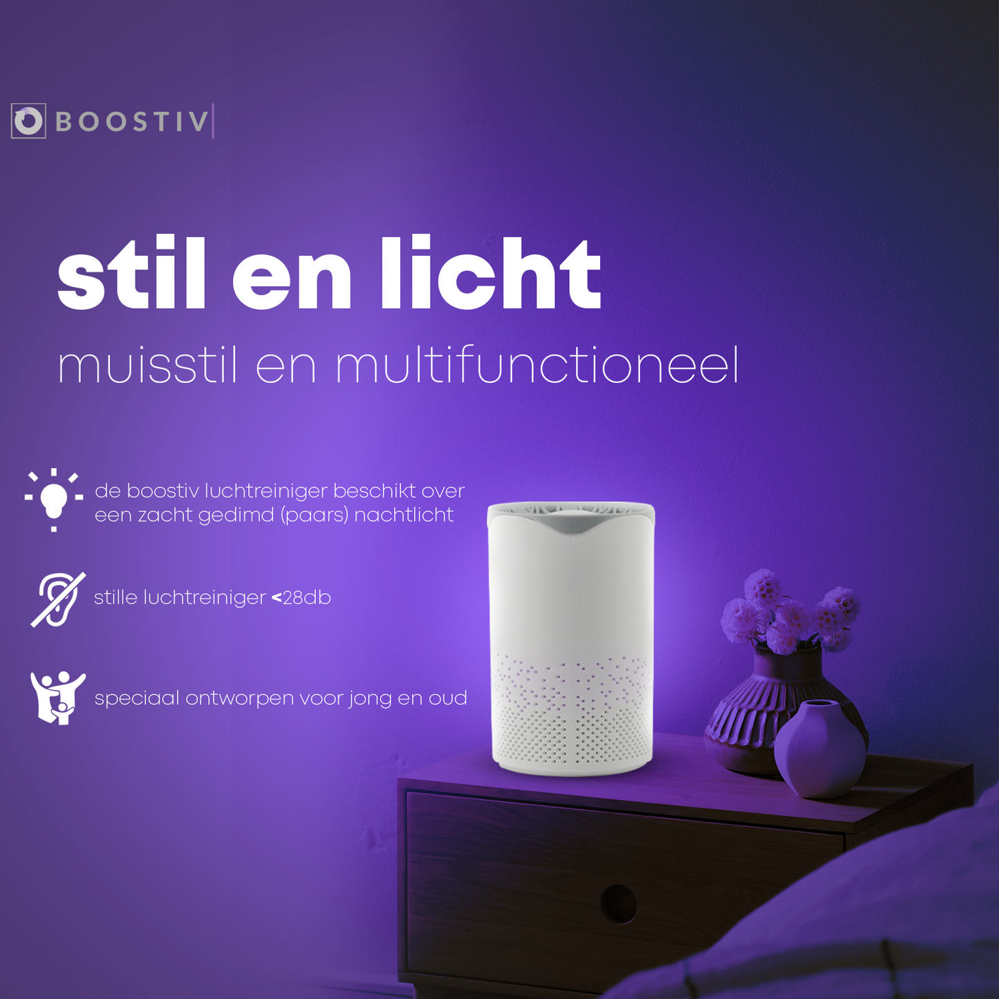 Boostiv® Luchtreiniger