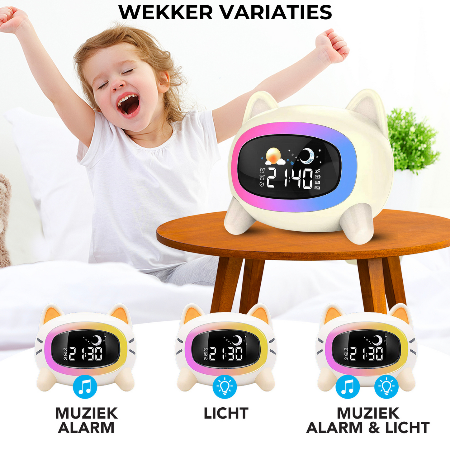 Boostiv Slaaptrainer - Kinderwekker